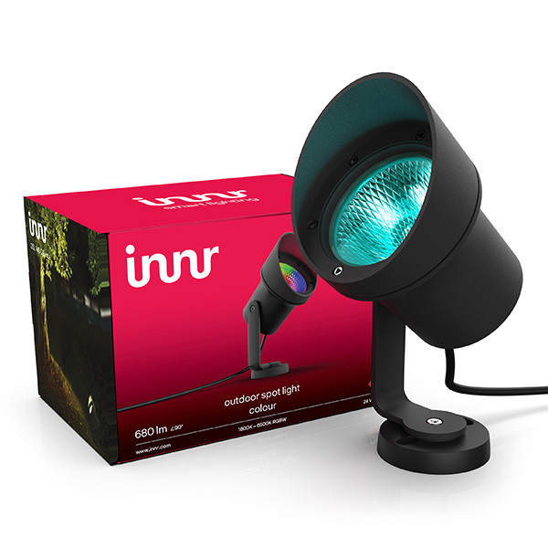 Innr Outdoor Spot Light XL | Colour | Zigbee | 9.3W | Uitbreiding  LIN00153 - 1