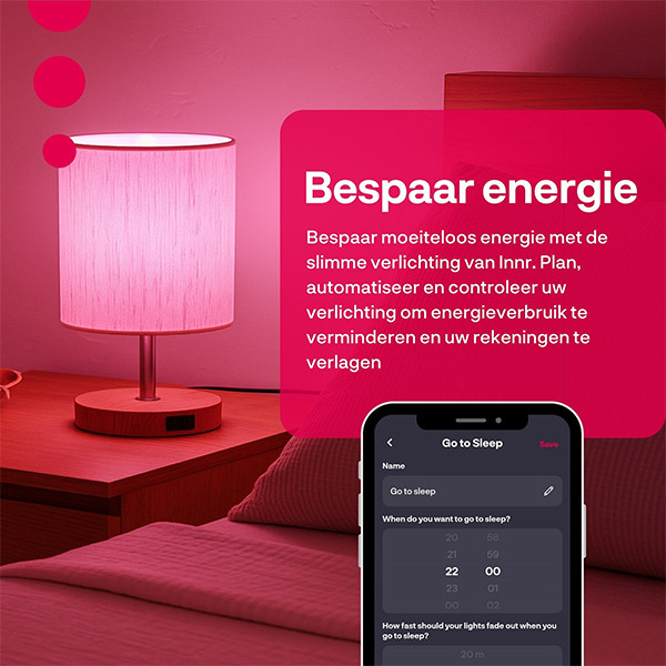 Innr Slimme E14 led lamp | Kogel G45 | Mat | RGB + 1800-6500K | Zigbee | 4.8W (40W) 2 stuks LIN00202 - 5