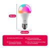 Innr Slimme E27 led lamp | Peer A60 | RGB + 1800-6500K | Zigbee | 10.3W (80W) LIN00198 - 2