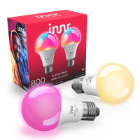 Innr Slimme E27 led lamp | Peer A60 | RGB + 1800-6500K | Zigbee | 8.6W (60W) | 2 stuks LIN00197