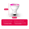 Innr Slimme GU10 led spot | RGB + 1800-6500K | Zigbee | 4.9W LIN00199 - 2