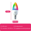 Innr Smart Candle Colour E14 | RGB + 1800-6500K | Zigbee 3.0 | 465 lumen | 4.9W  LIN00122 - 2