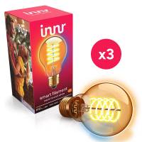 Innr Smart Filament Bulb E27 | Peer A60 | 1800-6500K | Zigbee 3.0 | 610 lumen | 7W | 3 stuks  LIN00172
