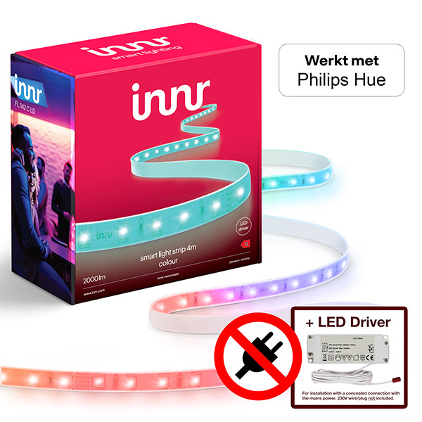 Innr Smart Flex Light led strip met driver | 4 meter | RGBWW | 24W  LIN00137 - 1