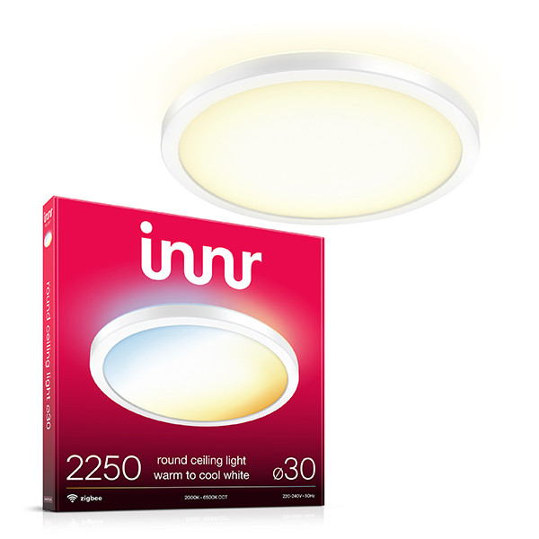 Innr Smart Plafondlamp | Rond | Ø 30 cm | 2000-6500K | Wit | Zigbee | 18W LIN00160 - 1