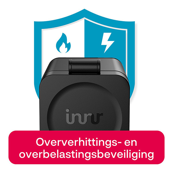 Innr Smart Plug Outdoor met energiemeter | Zigbee 3.0 | Max. 3680W | Zwart LIN00200 - 3
