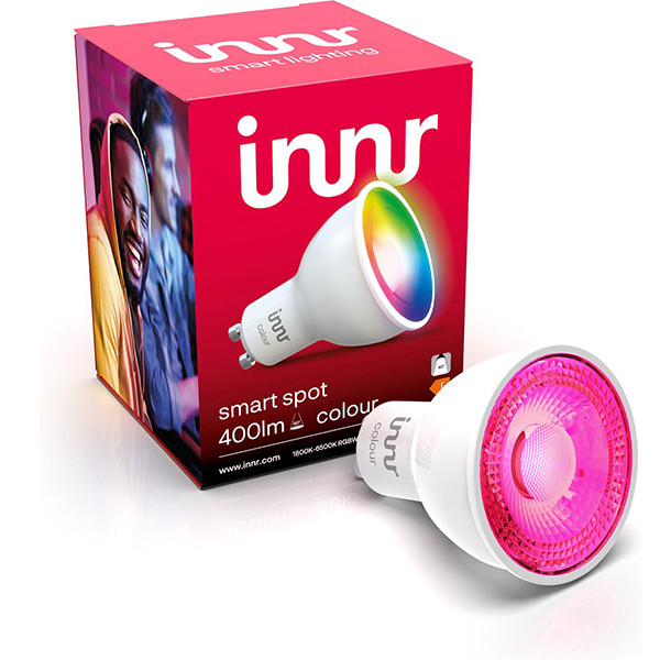 Innr Smart Spot GU10 Colour | RGB + 1800-6500K | Zigbee 3.0 | 400 lumen | 4.8W  LIN00140 - 1