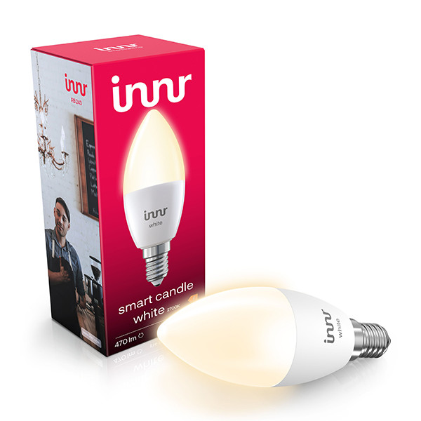 Innr Smart lamp E14 | Kaars B37 | White | Zigbee | 4.6W  LIN00144 - 1