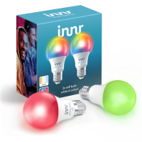 Innr Smart lamp E27 | Colour | Peer A60 | Wifi | 9.5W | 2 stuks LIN00095