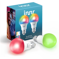 Innr Smart lamp E27 | Colour | Peer A60 | Wifi | 9.5W | 2 stuks  LIN00095