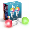 Innr Smart lamp E27 | Colour | Peer A60 | Wifi | 9.5W | 2 stuks  LIN00095