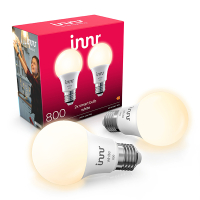 Innr Smart lamp E27 | Peer A60 | White | Zigbee | 8.5W | 2 stuks  LIN00146