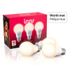 Innr Smart lamp E27 | White | Peer A60 | Zigbee | 9W | 3 stuks
