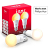 Innr Smart lamp E27 instelbaar wit (2 stuks, 9W, 2200-5000K)  LIN00039
