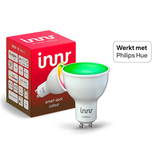 Innr Smart spot GU10 | Colour | 350 lumen | Zigbee | 6W | 1 stuk  LIN00063 - 1