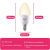Innr Zigbee E14 kaarslamp | 2700K | 470 lumen | Werkt met Philips Hue | 4.6W  LIN00144 - 2