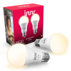 Innr Zigbee E27 peer lamp | 2700K | 1055 lumen | Werkt met Philips Hue | 10.4W | 2 stuks