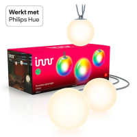 Innr Zigbee Outdoor Globe Light basisset | RGB + 1800-6500K | Werkt met Philips Hue | 4.6W | 3 stuks  LIN00115