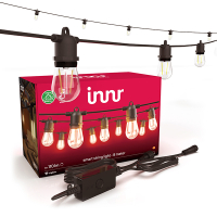 Innr Zigbee Outdoor Light String bassiset 8 meter | 2700K | Werkt met Philips Hue | 16x 0,96W  LIN00149