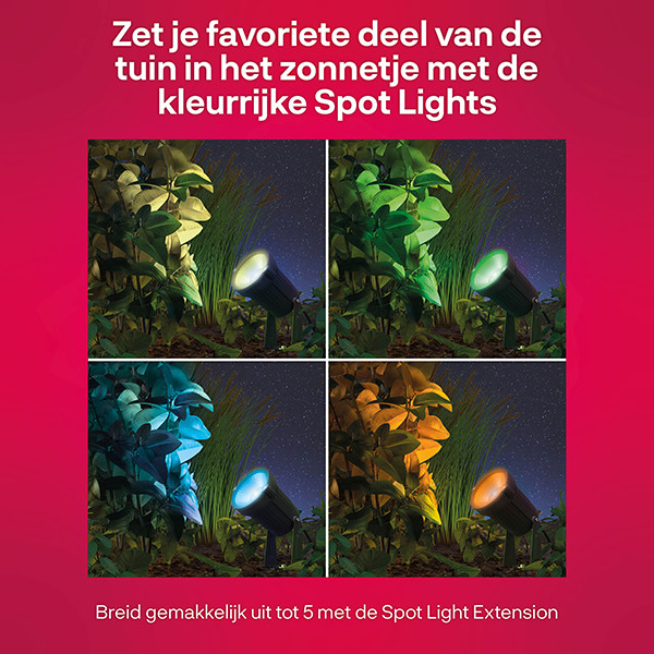 Innr Zigbee Outdoor Spot Light basisset | RGB + 1800-6500K | Werkt met Philips Hue | 4.7W | 3 stuks  LIN00142 - 2