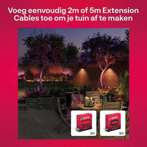 Innr Zigbee Outdoor Spot Light uitbreiding | RGB + 1800-6500K | Werkt met Philips Hue | 4.7W  LIN00143 - 4