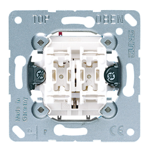 Jung 2-voudige impulsdrukker basis 535EU  LJU00045 - 1