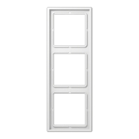 Jung 3-voudig afdekraam LS983WW alpine wit  LJU00023