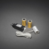 Adapter voor batterijartikelen met 3x C 1.5V batterijen (Konstsmide)