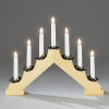Kaarsenbrug | 38 x 30 cm | 7 lampjes | Warm wit | Hout | Konstsmide LKO00783 - 1