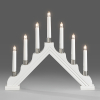 Kaarsenbrug | 39 x 24 cm | 7 lampjes | Warm wit | Wit | Konstsmide LKO00782 - 1
