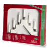 Kaarsenbrug | 39 x 24 cm | 7 lampjes | Warm wit | Wit | Konstsmide LKO00782 - 3