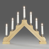 Kaarsenburg | 39 x 24 cm | 7 lampjes | Warm wit | Hout | Konstsmide LKO00781 - 1