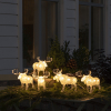 Kerst eland met verlichting | Warm wit | 40 lampjes | 5 stuks | Konstsmide LKO00789 - 2