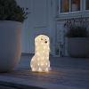 Kerst hond met verlichting | Warm wit | 40 lampjes | Konstsmide LKO00790 - 2