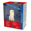 Kerst hond met verlichting | Warm wit | 40 lampjes | Konstsmide LKO00790 - 3