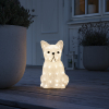 Kerst hond met verlichting | Warm wit | 48 lampjes | Konstsmide LKO00791 - 2