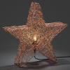 Konstsmide Kerst metalen ster, brons excl. E14 led lamp (Kontstmide)  LKO00458