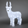 Kerst rendier met verlichting | Warm wit | 40 lampjes | Konstsmide LKO00800 - 1