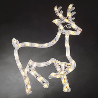 Konstsmide Kerst rendier met verlichting | Warm wit | 50 lampjes | Konstsmide  LKO00463