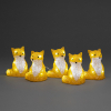 Kerst vos met verlichting | Warm wit | 40 lampjes | 5 stuks | Konstsmide LKO00799 - 1