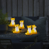 Kerst vos met verlichting | Warm wit | 40 lampjes | 5 stuks | Konstsmide LKO00799 - 2