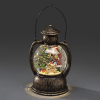 Kerstlantaarn op batterijen | Kerstman met cadeaus | 20 cm | Konstsmide LKO00356 - 1