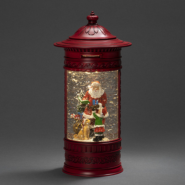 Kerstman in mailbox op batterijen | 26.5 cm | Warm wit | Konstsmide LKO00818 - 1