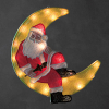 Kerstman met verlichting | 36 x 39 cm | 20 lampjes | Konstsmide LKO00338 - 2