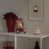 Kerstman werkplaats met verlichting op batterijen | 27 cm | Warm wit | Konstsmide LKO00814 - 3