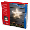 Kerstster met verlichting | Ø 40 cm | Warm wit | 40 lampjes | Konstsmide LKO00635 - 5