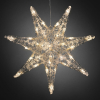 Kerstster met verlichting | Ø 45 cm | Warm wit | 32 lampjes | Konstsmide