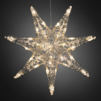 Konstsmide Kerstster met verlichting | 32 lampjes |  Ø 45 cm | Konstsmide  LKO00633