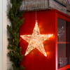 Kerstster met verlichting | 34 x 32 cm | Warm wit | 24 lampjes | Konstsmide LKO00254 - 3