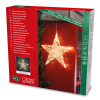 Kerstster met verlichting | 34 x 32 cm | Warm wit | 24 lampjes | Konstsmide LKO00254 - 4